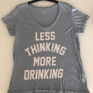 Sol Angeles Slouchy Think Drink Tee (Small)